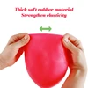 Hot creative toys TPR inflatable ball bouncing ball water injection transparent bubble racket bouncing ball interactive toy 4