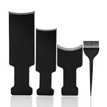 

50% Hot Sale Hair Coloring Dyeing Board Plate Brush Comb Set Barberes Hairdresser Styling Tools