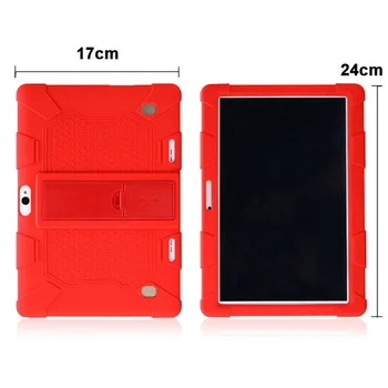 

Universal Shockproof Silicone Stand Case Cover for 10.1 Inch Android Tablet PC Protective @M23