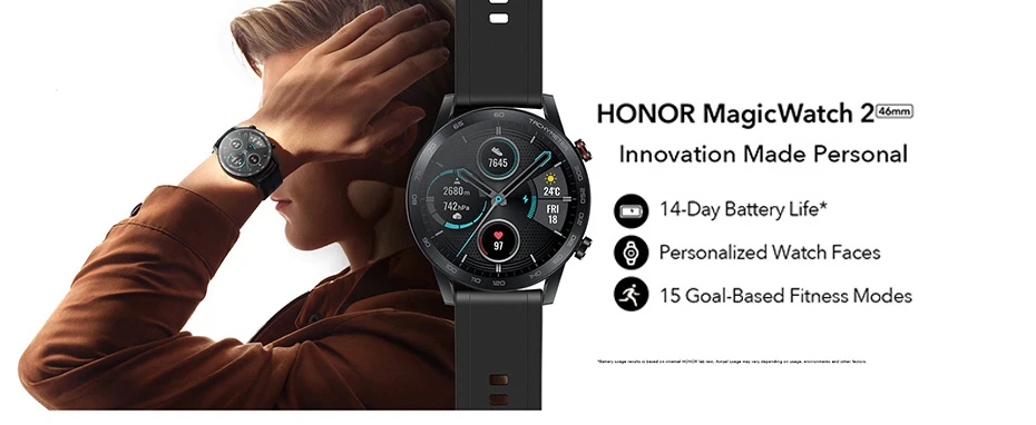 [Глобальная версия] huawei Magic 2 Honor Minos gps Смарт-часы 1,39 дюймов дисплей 5 атм водонепроницаемый длинный аккумулятор спортивные Смарт-часы