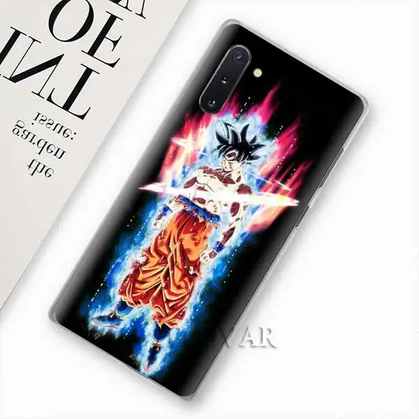 Чехлы для телефонов Dragon Ball Saiyan Goku для samsung Galaxy Note 10 S10 Plus 5G S10e A30 A40 A50 A60 A70 M40 жесткий чехол - Цвет: 004