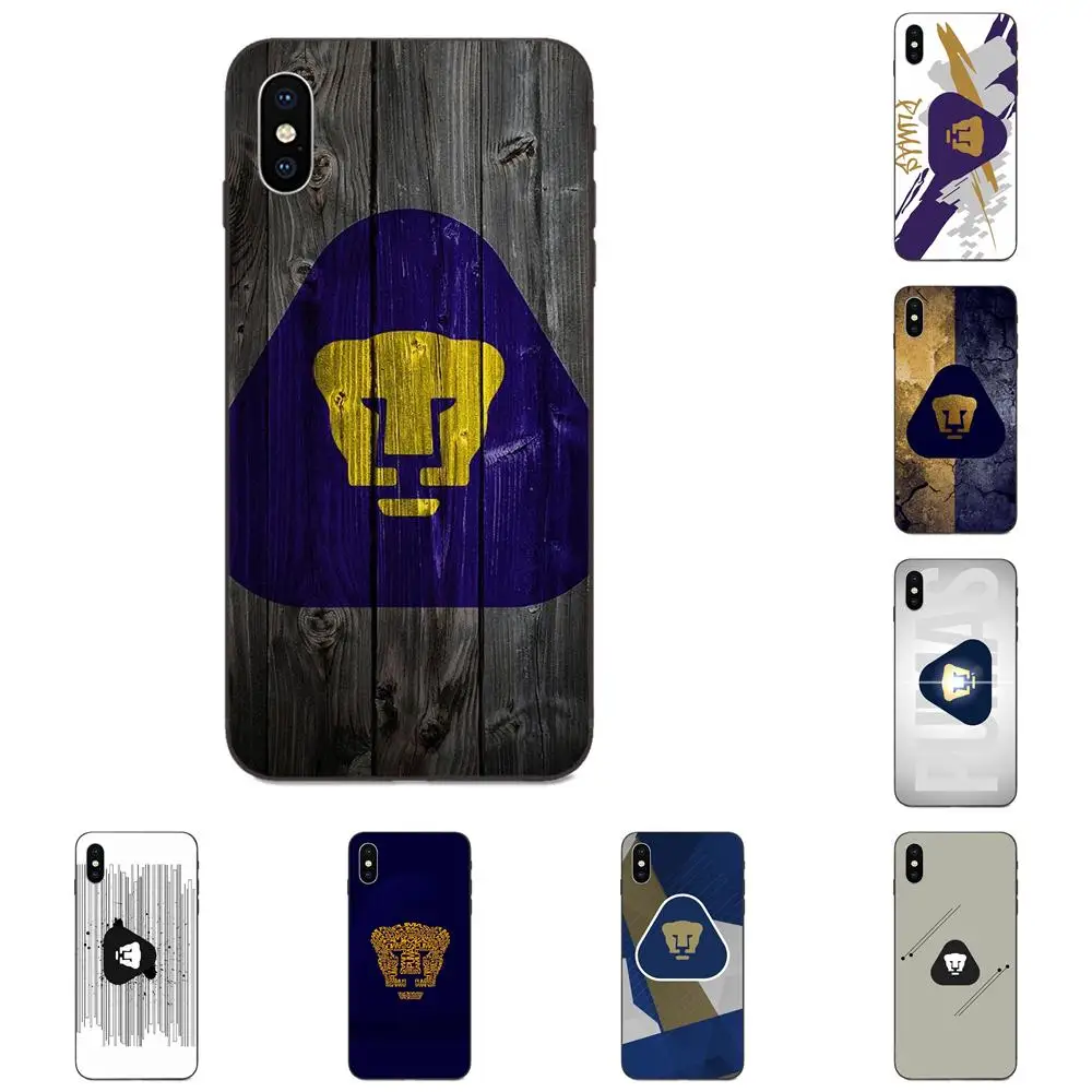 Pumas Unam для Apple iPhone 4 4s 5 5S SE 6 6S 7 8 Plus X XS Max XR Мягкий ТПУ Новая мода|Чехлы-накладки| |