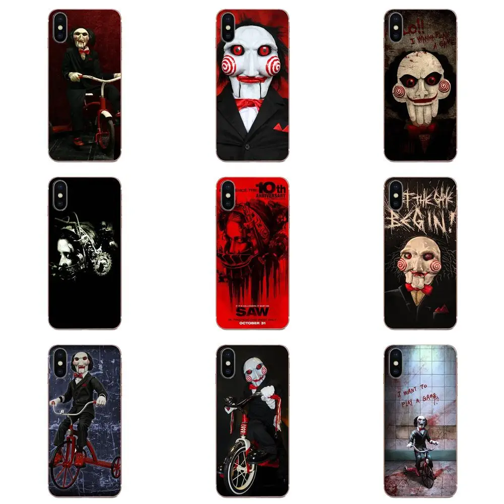 Custom Saw Mask Man Thriller Poster для Xiaomi Redmi Mi 4 7A 9T K20 CC9 CC9e Note 7 8 9 Y3 SE Pro Prime Go Play | Мобильные
