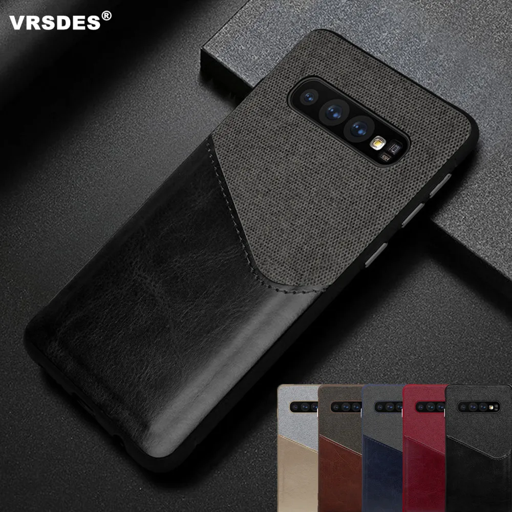 

For Samsung Galaxy S10 Plus S10E S9 S8 Plus Case PU Leather Hard PC Case For Samsung Note 9 8 S9+ S8+ S10Plus S10E Case Funda