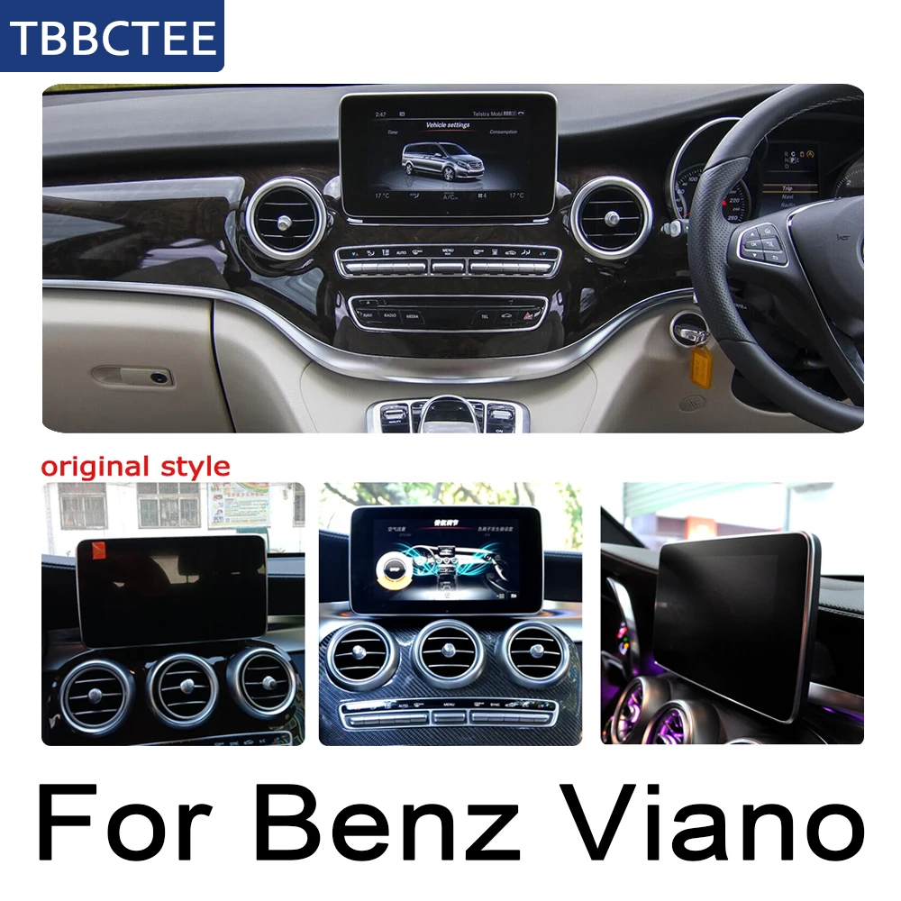 Для Mercedes Benz Viano 2015 ~ 2019 NTG Android автомобильный мультимедийный плеер wifi gps Navi карта