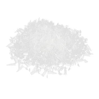 

500 Pcs Laboratory Clear White Mark Printed Plastic Centrifuge Tube 1.5ml