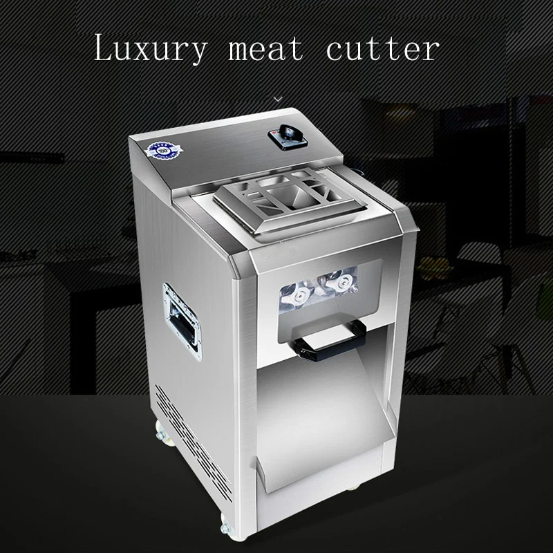 Коммерческий вертикальный автомат для резки мяса для нарезанной и измельченной нержавеющей стали мясорубка машина