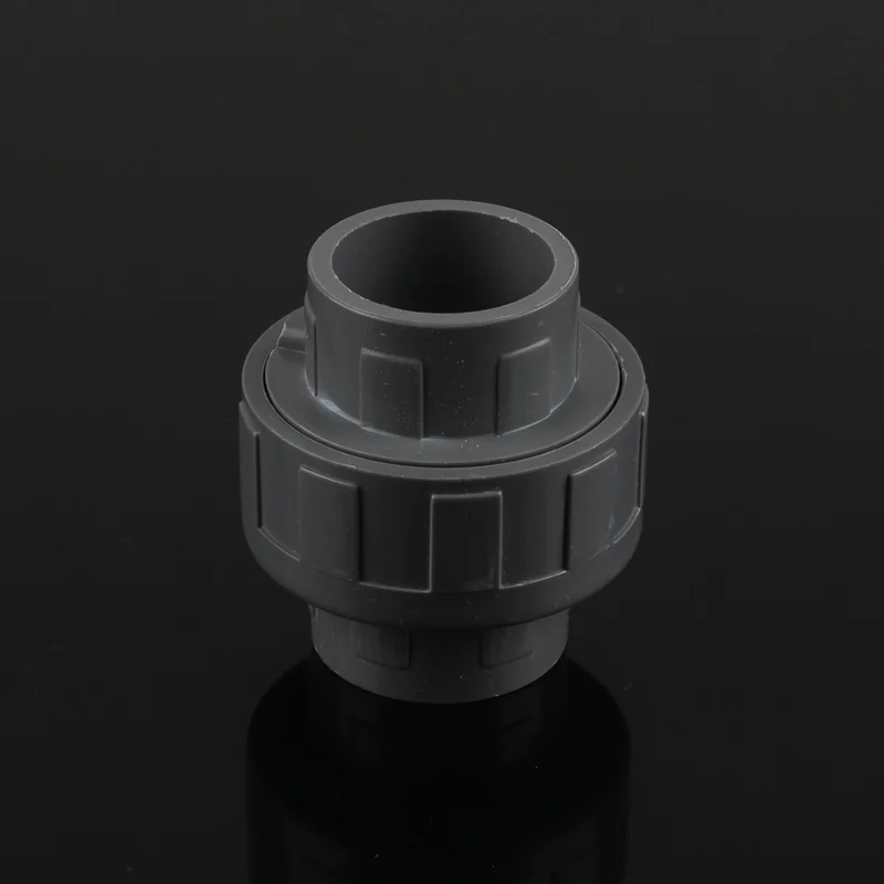 NIEYY внутренний диаметр 25 мм соединитель соединения пластиковые водопроводные шланги фитинги водопроводные трубы 3/4 ''соединения пвх легко установить съемный - Цвет: gray