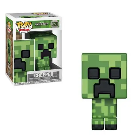 FUNKO POP Minecraft Крипер STEVE IN DIAMOND ARMOR Виниловая фигурка Коллекция Модель игрушки для детей Рождественский подарок