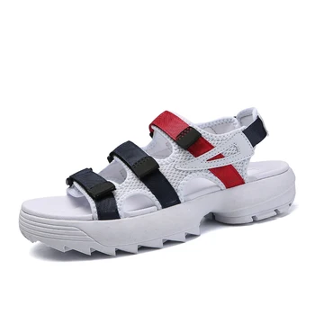 

2020 Summer New Fashion Men Casual Shoes Camouflage Sandals Zapatillas Hombre Men Shoes