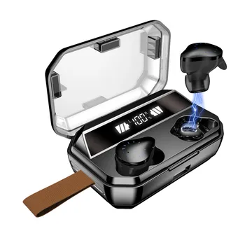 

TWS Bluetooth Earphones True Wireless Earbuds Waterproof Sport Handsfree Headset with mic for Apple iPhone Android Samsung Phone