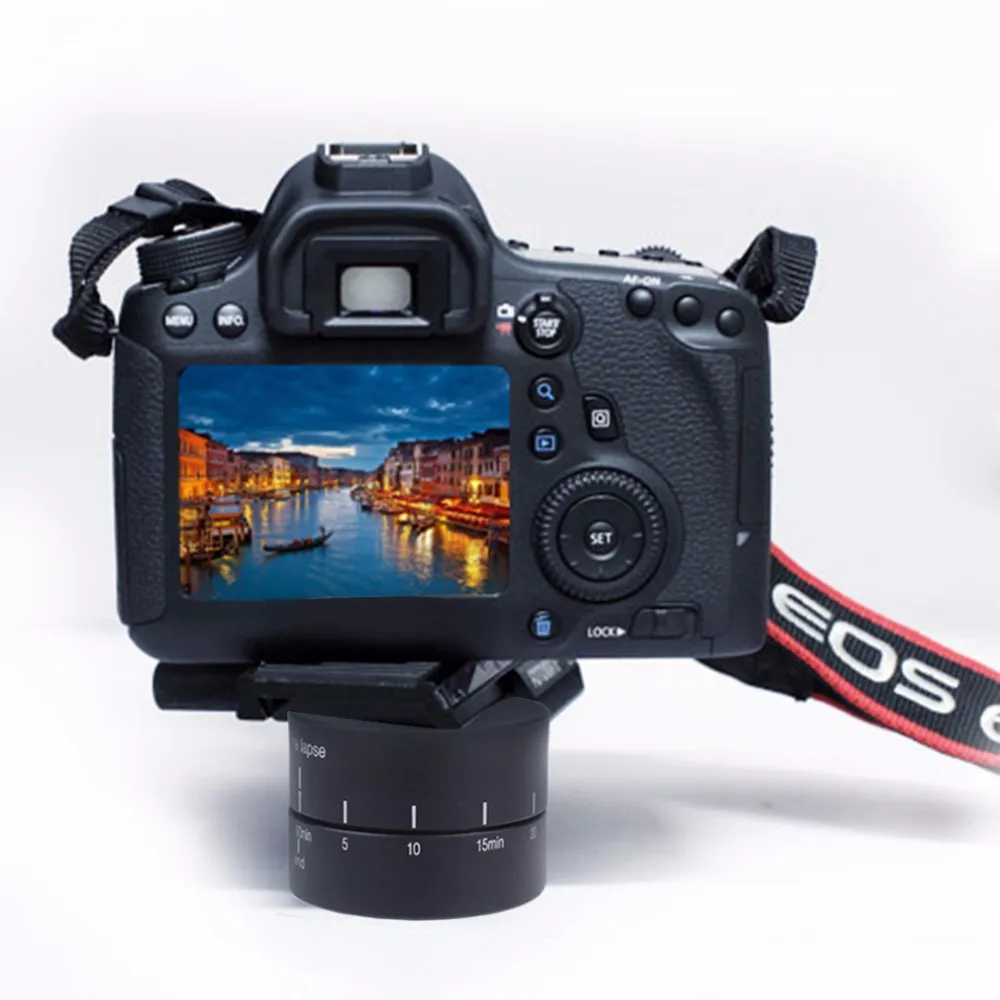 Автоматическое Поворотная камера с таймером 360 градусов, основание штатива 360 TL timelapse для Xiaoyi для камеры Gopro SLR для iPhone Android