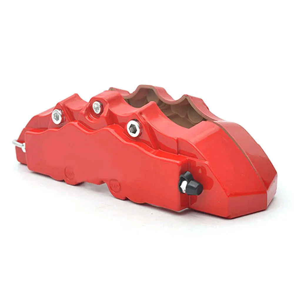 Vehemo 4 шт. 3D Тормозной суппорт BrakeCaliper Аксессуары Универсальный Автомобильный колесный автомобильный тормоз пылезащитные украшения