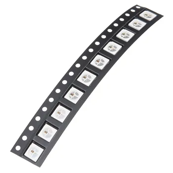 

10pcs/lot RGB WS2812B Full Color Driving LED Lamp Beads 4pin
