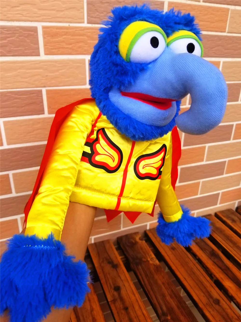 The Muppet Show 38Cm Gonzo Puppets Hand Plush Toy Doll