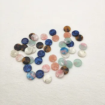 

New arrival! 15mm 100pcs Acrylic Round-shape Charm for earrings,Earring parts,jewelry findings!
