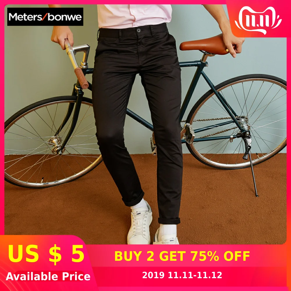 Billige Metersbonwe marke männer hosen casual hosen koreanische dünne jogger hosen jugend overalls штаны мужские