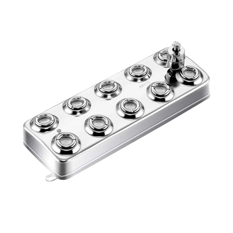 

Mist Maker Fogger 10 Head Ultrasonic Mist Humidifier for Industrial Scenic Hydroponics Garden Lawn Pond