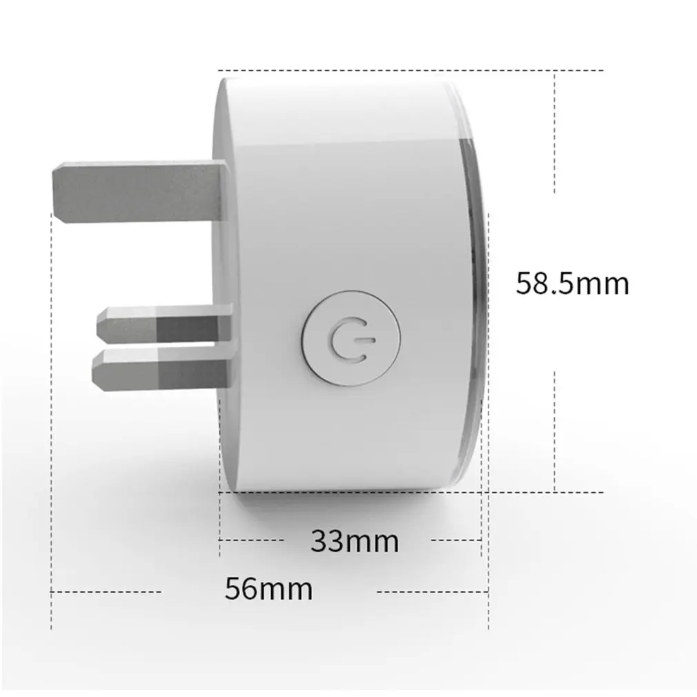 Умная розетка Smart Switch, Wi-Fi болт-заглушка отверстий синхронизации двигателя, умный дом, управление приложением, Беспроводная розетка, голосовая розетка, сценария, умная розетка, Великобритания