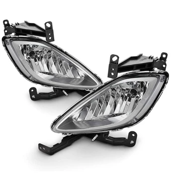 

for 2011 2012 2013 Hyundai Elantra 4Dr Sedan Bumper Fog Lights Lamp with Switch Assembly Driver & Passenger Side