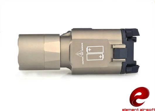 Элемент страйкбол Surefir X300 тактический фонарик 370 люмен пистолет оружие Свет Surefir X300U фонарик для пистолета EX359