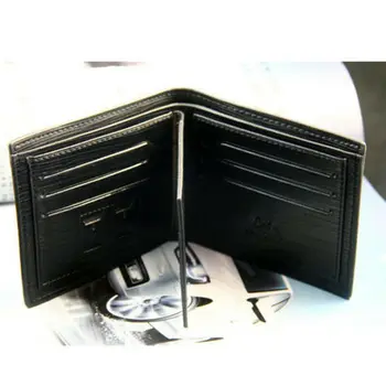 

Mens Luxury Soft Quality Leather Wallet Credit Card Coin Holder Purse UK