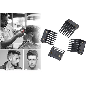 

4 Attachment Comb Set for Wahl with Metal Backed Cutting Guide m 6mm 9mm 12mm