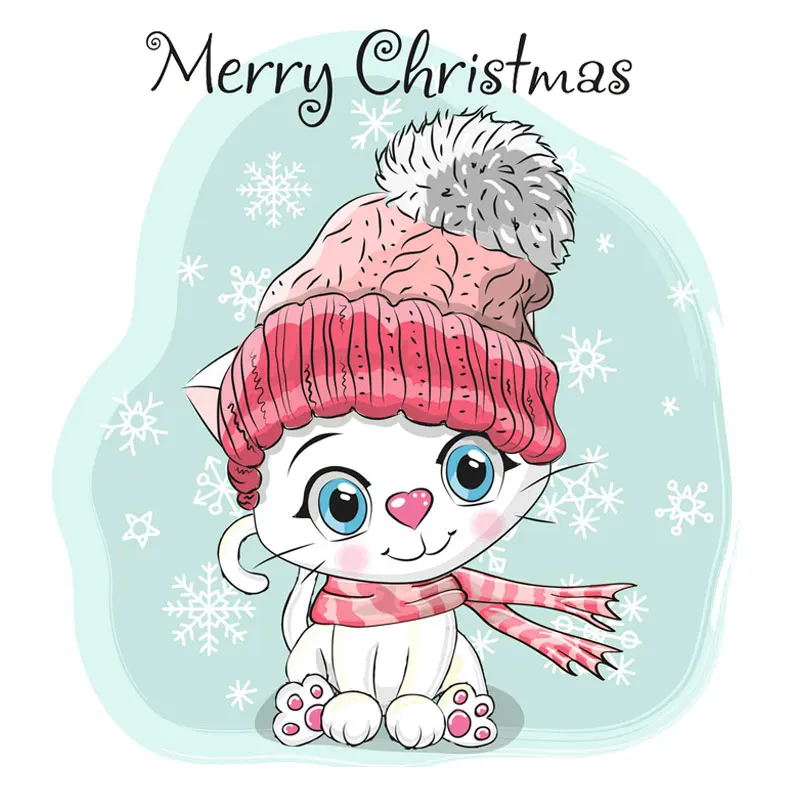 

kitty cat christmas dies metal cutting dies craft stencils for DIY scrapbooking album photo decorative embossing diy paper card