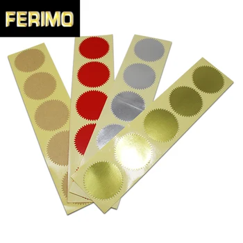 

1000Pcs/lot 4.5cm Diameter Colorful Gear Shape Self Adhesive Paper Label Wedding Party Crafts Sticker Grocery Retails Labeling