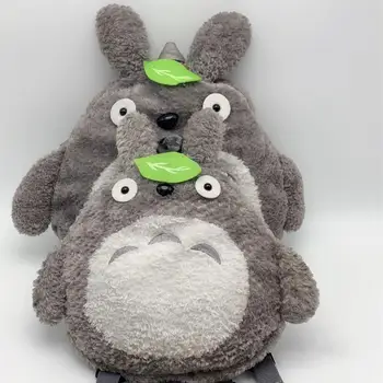

Totoro Plush Anime Backpack Kids Toddler Cute Cartoon Schoolbag Toy Kindergarten Children School Bag for Boy Girl Gift back pack