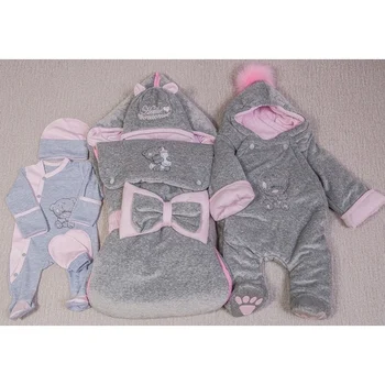 

Комплект на выписку 7-ми предметный ЗИМА Комплекты на выписку и для прогулок 0-6 мес