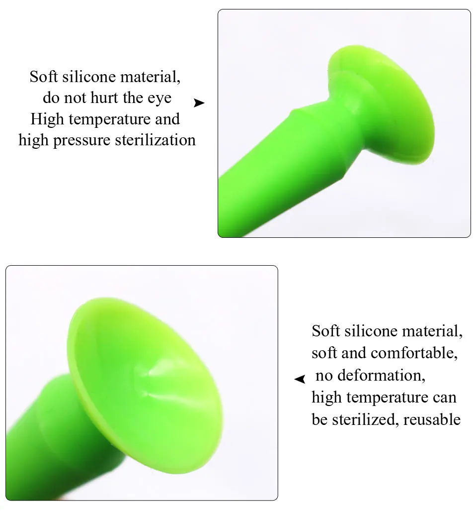 Soft silica gel Korean eye cover double eyelid/embedded double eyelid protector soft silica gel does not wear eyes