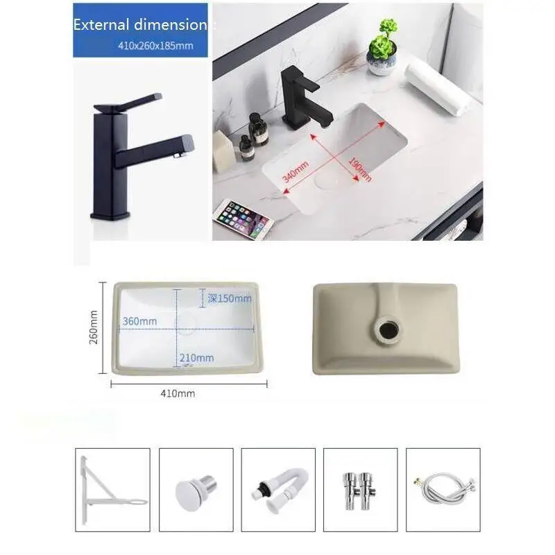 Пиа де Lavatorio Vanity Waschbecken черный Da Appoggio Wasbak Fregadero Banyo раковина для ванной Lavabo Cuba Banheiro умывальник - Цвет: Number 7