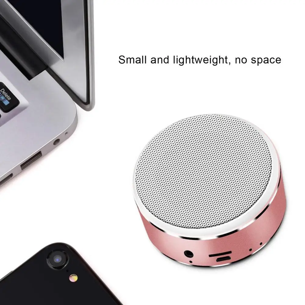 Мини-динамик супер бас Bluetooth динамик стерео музыкальный сабвуфер Портативный динамик FM TF карта