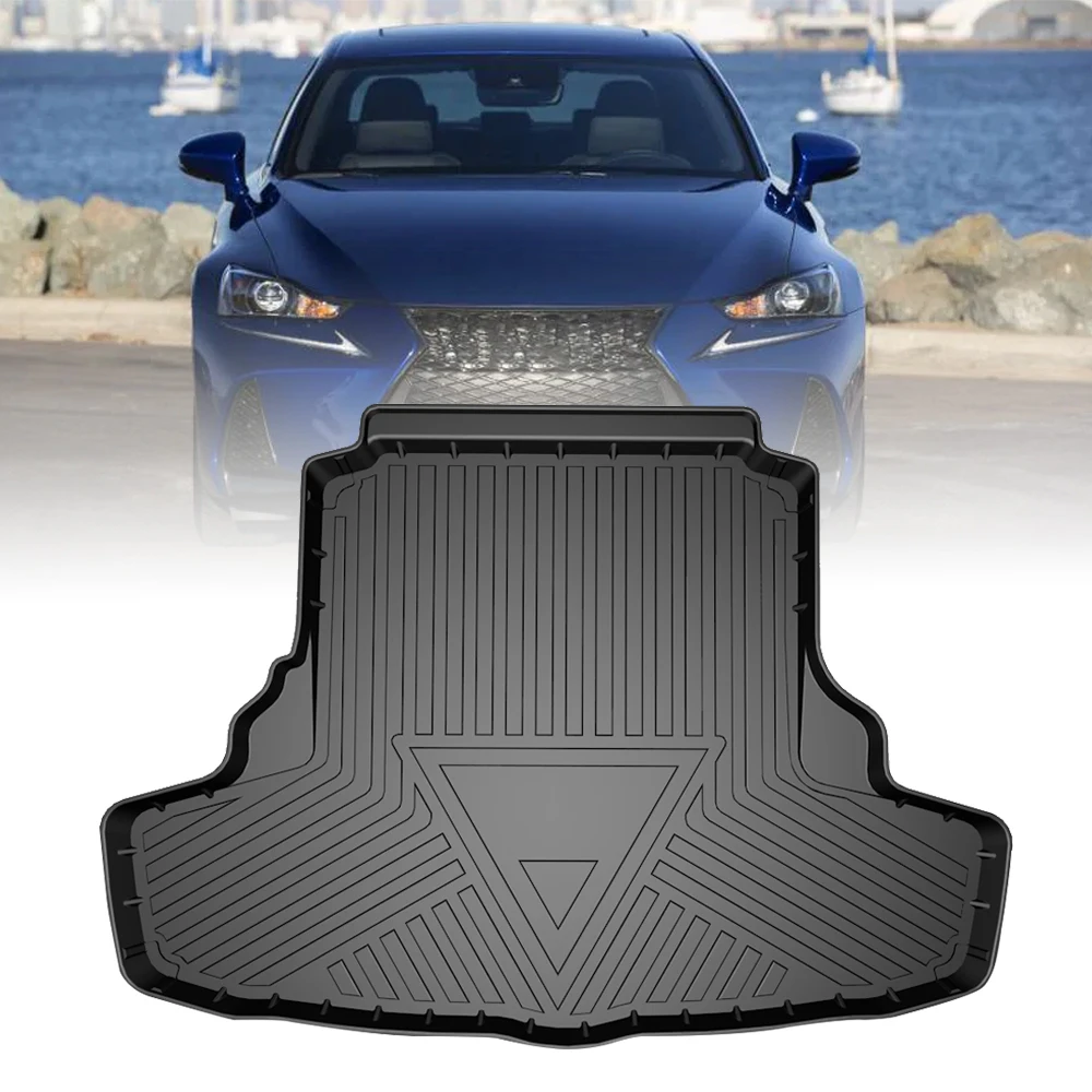 

Custom Car Trunk Mat For Lexus IS Sedan 2014 2015 2016 2017 2018 2019 2020 Car Accessories Custom Cargo Liner