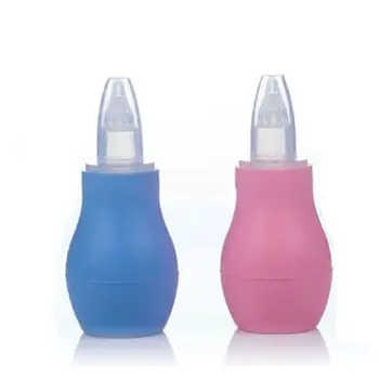 

New Portable baby Nose Device Silicone Push Type Nasal Device Baby Mucus Removal Safe Nose Cleaning Tool