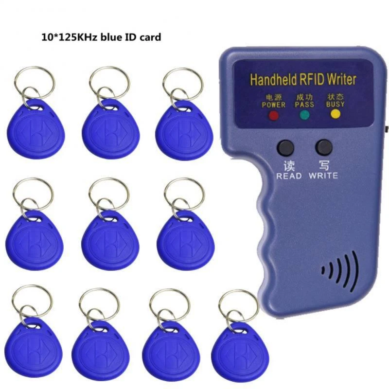 125khz rfid programmer duplicator copier writer reader writer id card