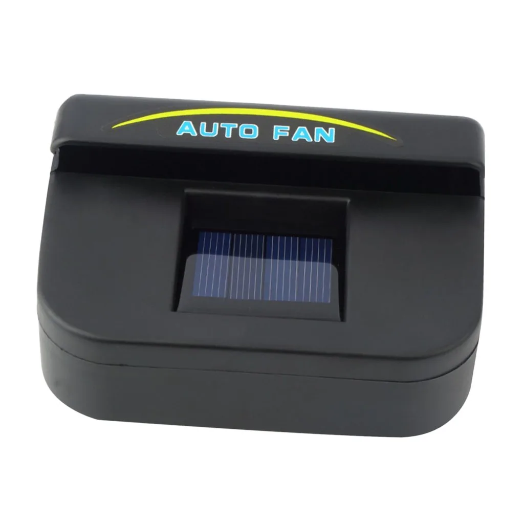 Solar Power Fan Fan Fan For Camping Yacht Caravan Dog House Chicken Coop