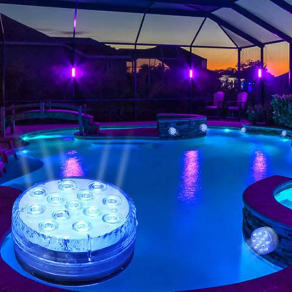Rgb Underwater Light Bath Spa Swimming Pool Led Lights Hot Tub Hotel