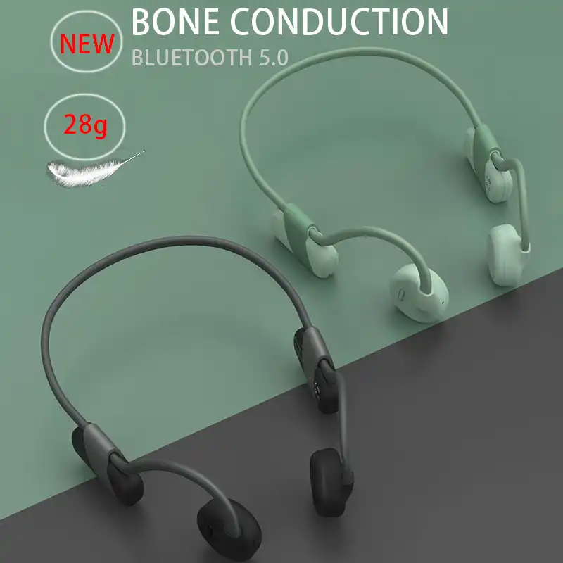 S Wear骨伝導ヘッドフォンbluetoothワイヤレススポーツイヤホンipx6ヘッドセットステレオハンズフリーマイクを実行するためのマイク Bluetooth イヤホン ヘッドホン Aliexpress
