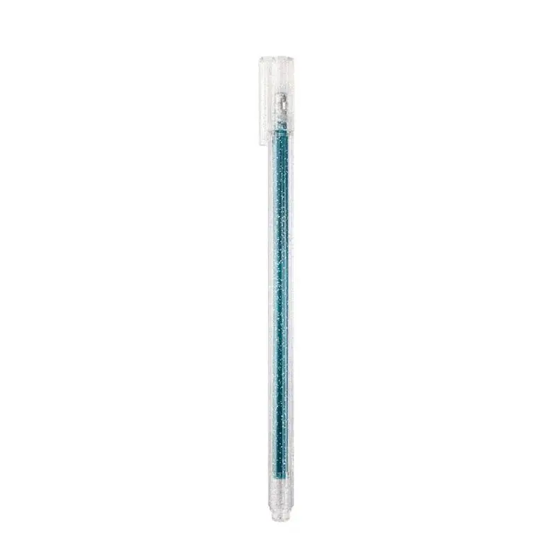 8 шт цветная гелевая ручка, цветная мигающая ручка, маленькая, свежая, цветная, для школы, для счета, ручка, игла, металлические, офисные принадлежности, канцелярские принадлежности, ручная ручка B1K8