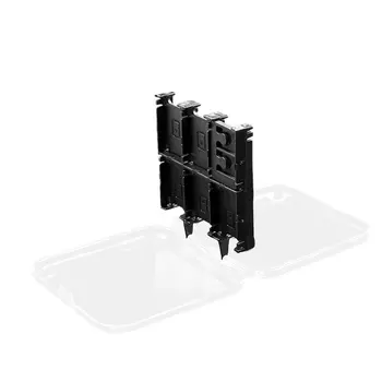 

12 in 1 Game Card Case Cartridges Holder for Switch Portable Protective Storage Cards Micro SD Card Transparent
