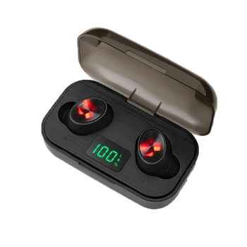 

Wireless bluetooth headset 5.0 Wireless in-ear sports waterproof headphones with digital display