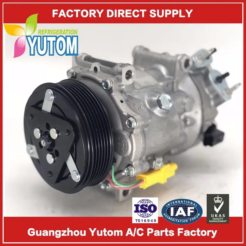 SD7C16 компрессор для peugeot Citroen C5 авто AC компрессор 9656572680 9648238480