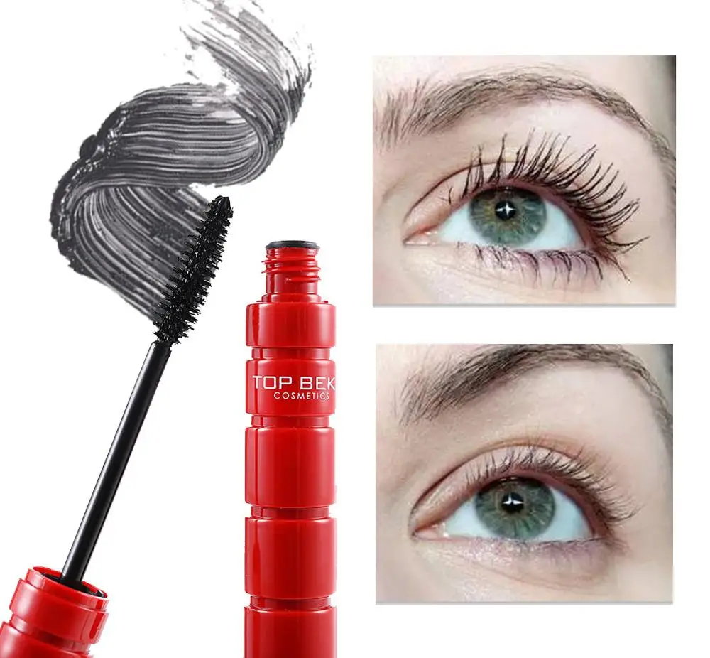 Chinese red curling thick mascara waterproof fiber continues to not smudge natural elongated |