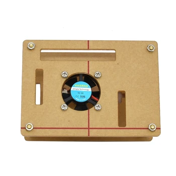

Acrylic Case for Raspberry Pi 4 Model B and Raspberry Pi 3 Model B+with Cooling Fan and Heatsinks for Raspberry Pi 3/2 Model B/B