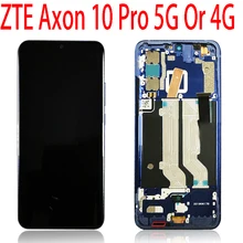 For ZTE Axon 10 Pro 5G 4G Display Matrix Touch Screen Digitizer Assembly For ZTE A2020 Pro LCD Display Replacement Parts