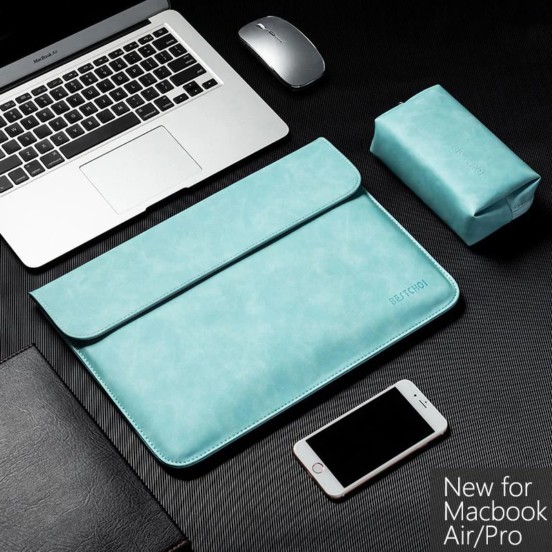 Чехол из искусственной кожи для ноутбука Huawei Matebook 13 14 D 15 Sleeve Magicbook сумка чехол Macbook