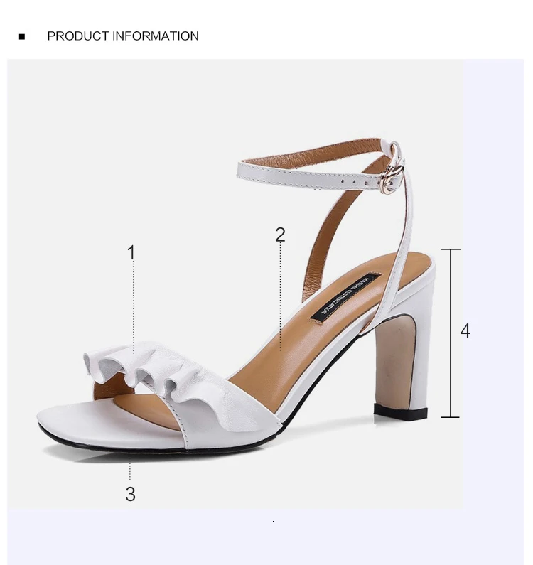 Donna-in/босоножки на высоком каблуке; женские летние туфли из натуральной кожи на толстом каблуке с ремешком с пряжкой; цвет черный, белый; коллекция года; модная женская обувь