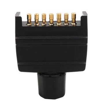 

7 Pin AU Flat Male Trailer Socket Plug Connector Adapter for Caravan Trailer Provide Connection